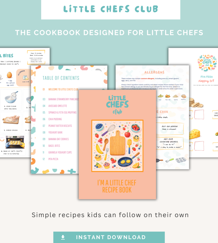 visual recipes for kids